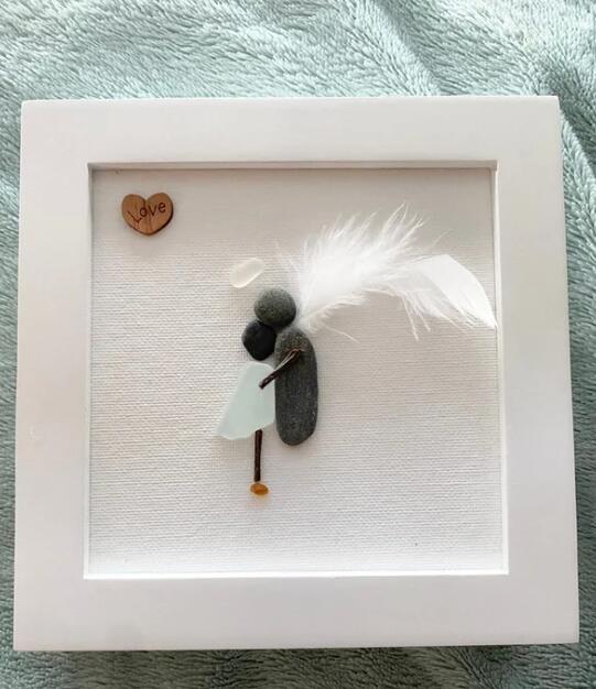 🎁LAST DAY 49% OFF----2025💘Memorial Gift Sorry for your loss Gift Sea Glass Art Sympathy Gift