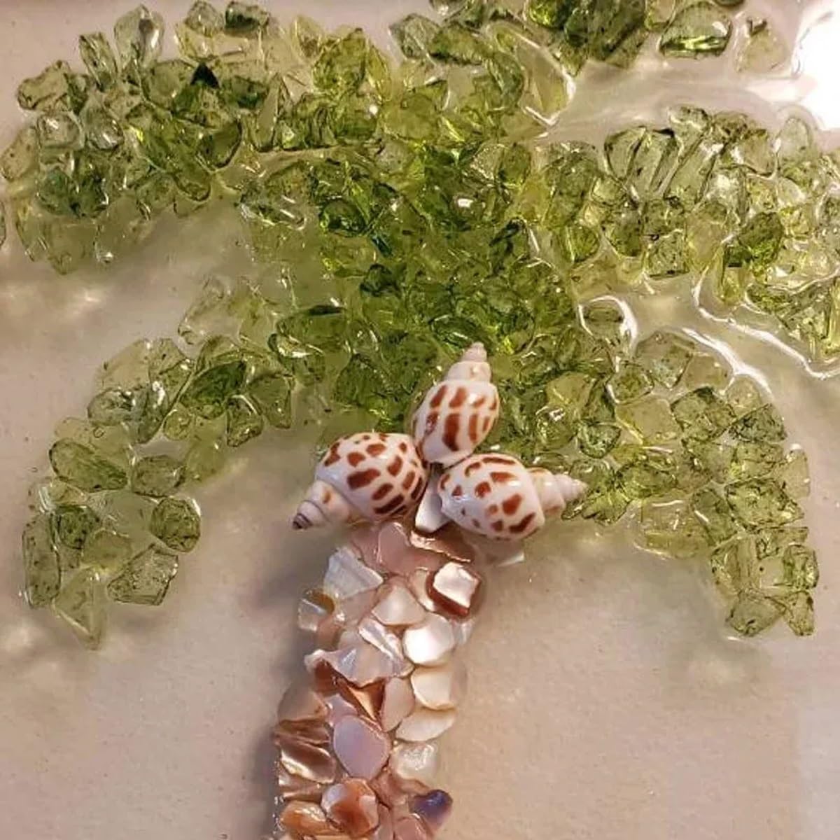 2024 New Sea Glass Art Kit for Adults - DIY Resin Beach Photo Frame, Home Decoration Kit (Sea Turtles)