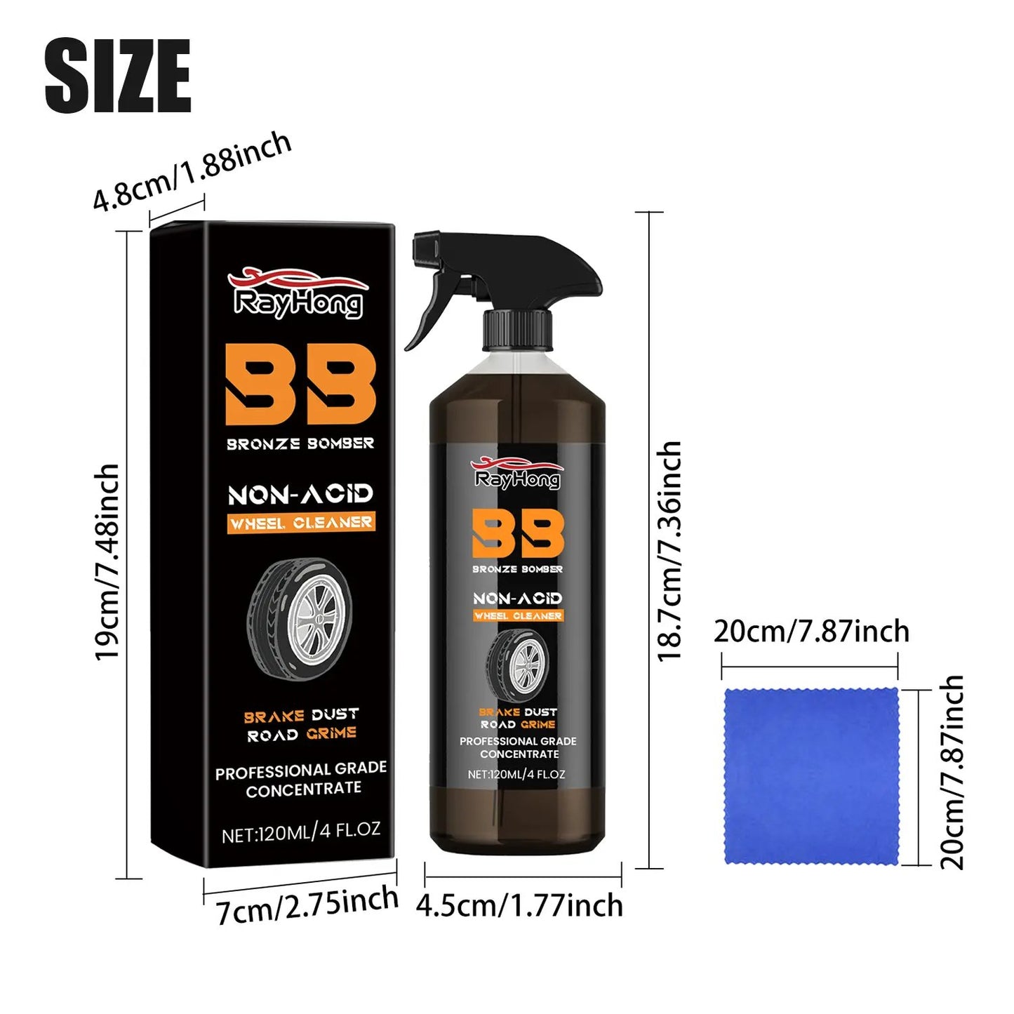 Automotive Rust Remover Spray 120ML