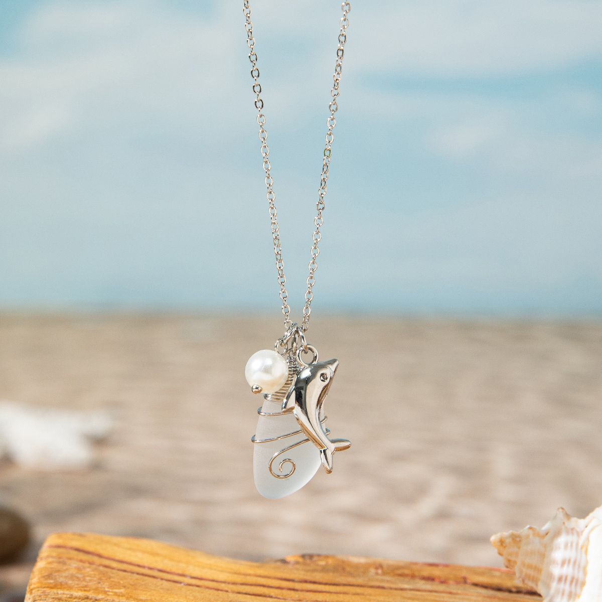 ๐2025 Specical Gift๐Sea Glass Necklaces