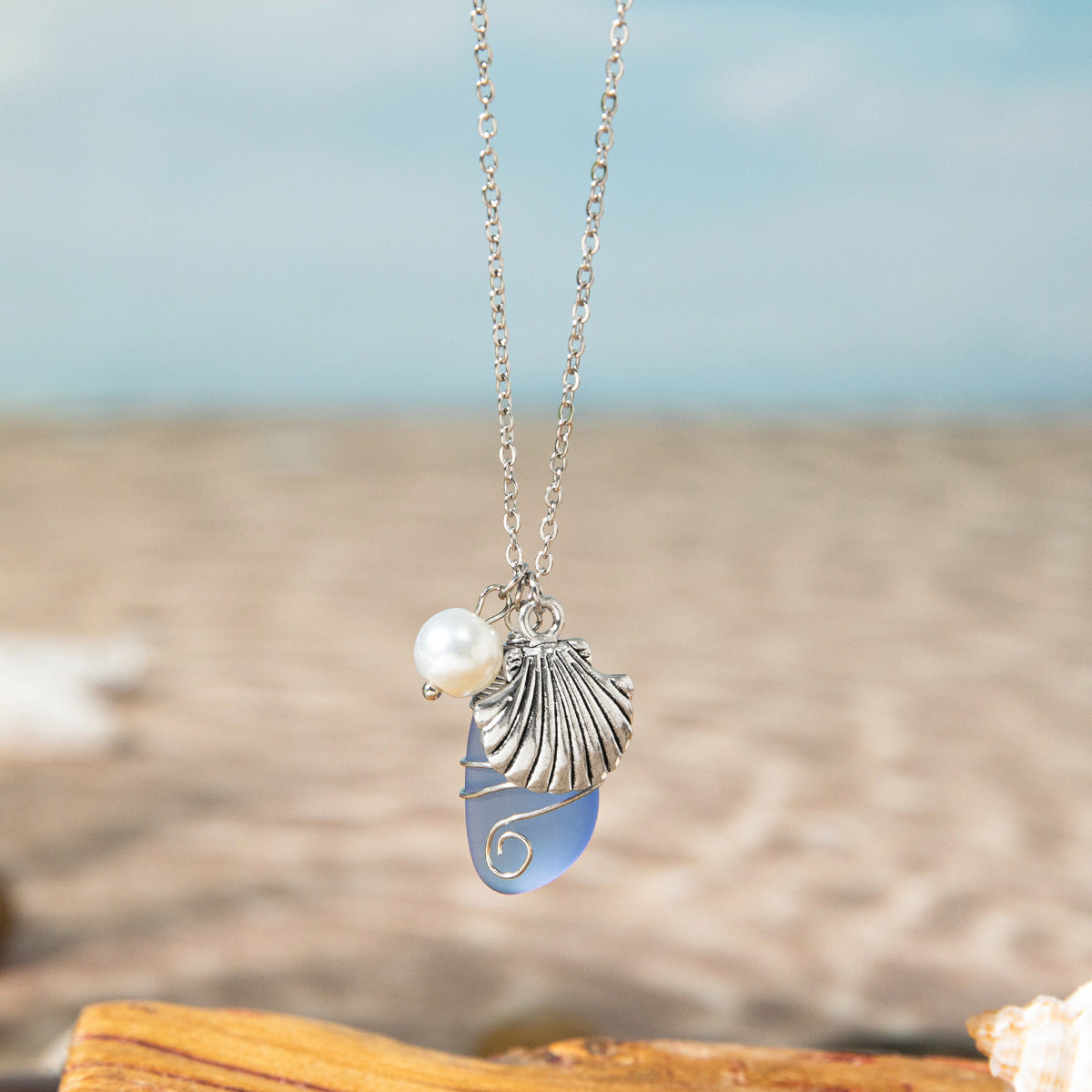 ๐2025 Specical Gift๐Sea Glass Necklaces