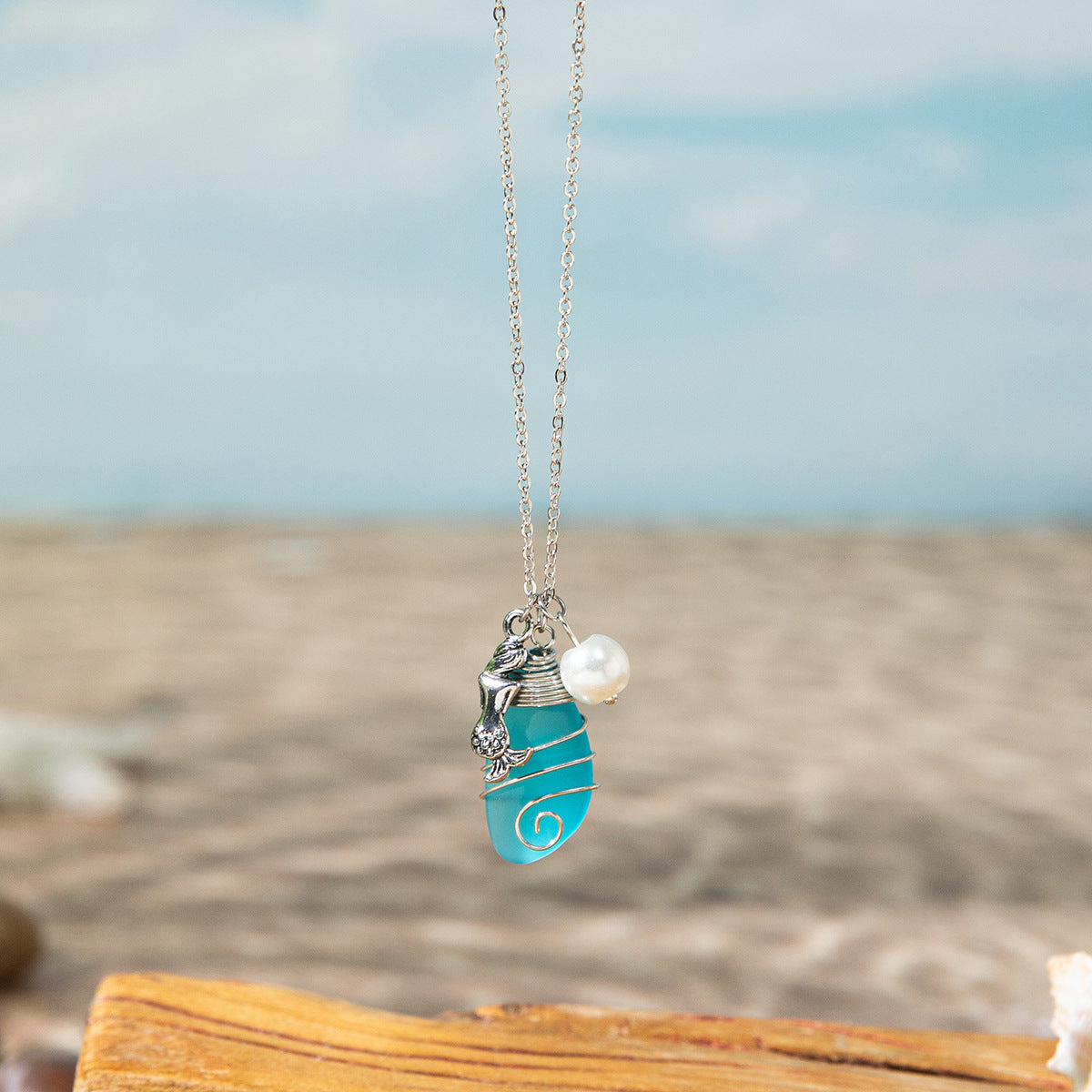 ๐2025 Specical Gift๐Sea Glass Necklaces