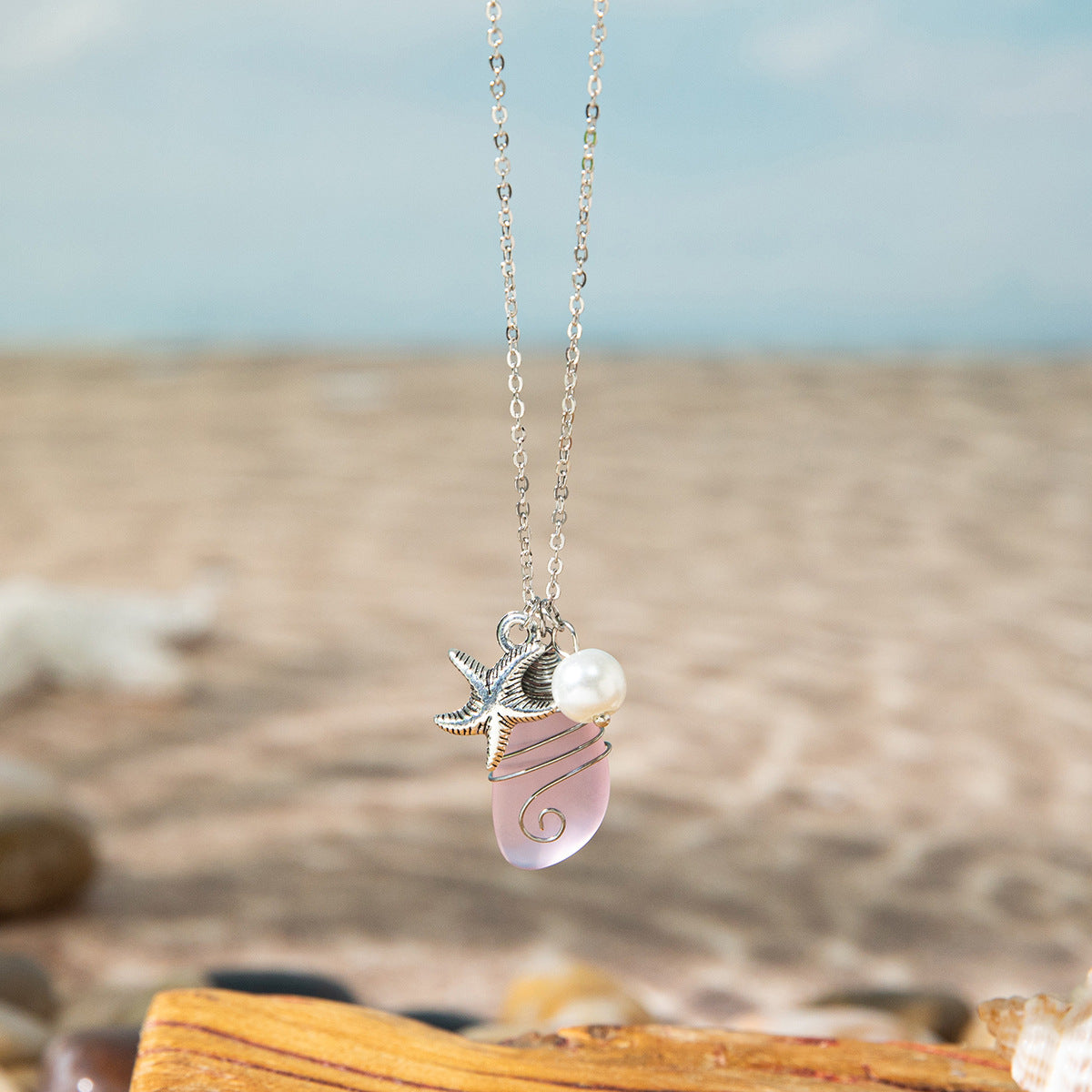 ๐2025 Specical Gift๐Sea Glass Necklaces