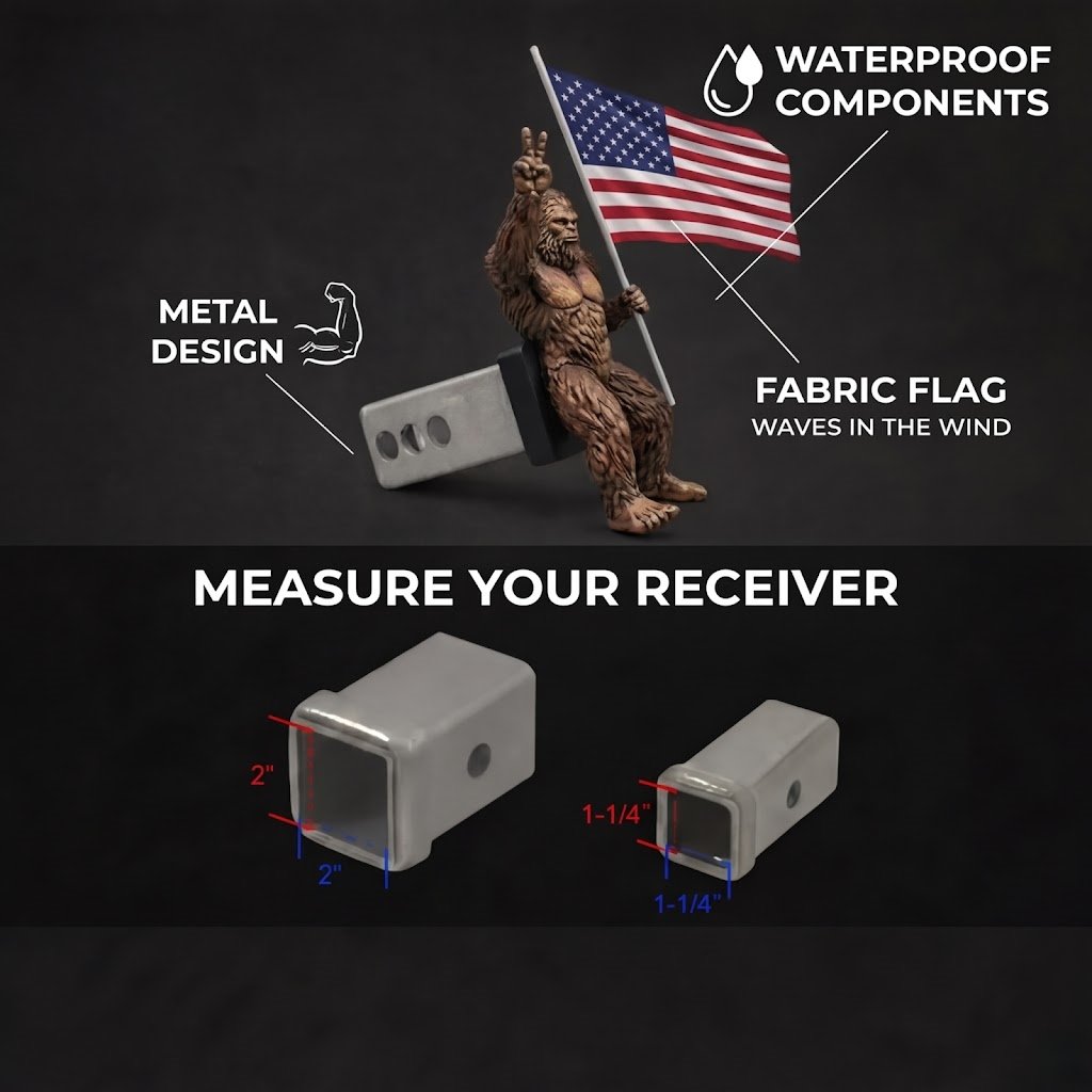 🇺🇸 Patriot Bigfoot Trailer Hitch