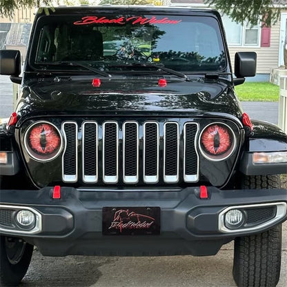 Beast Eyes Headlight Decals 🐺👁️ (1 Pair) 🔥