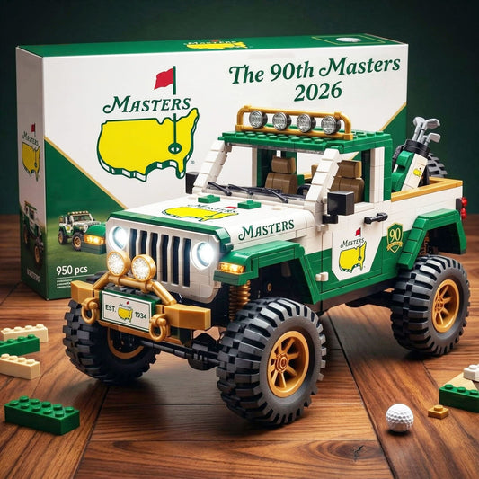 The 90th Masters 2026 Elite Off-Road Jeep Building Block Set