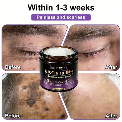 🔥Final 3 Hours 50% OFF - QIAWI® Biotin 10-in-1 Skin Restoration Cream