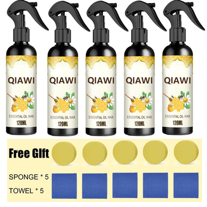 🔥Final 6 Hours 50% OFF QIAWI Wood Restore Spray – Non-Greasy & Anti-Dust