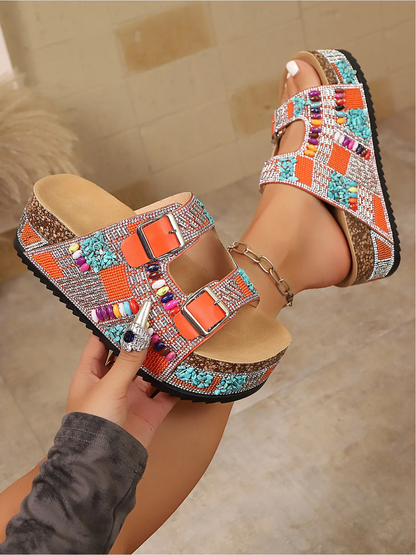 Women's Summer Fashion Thick Sole Sandals