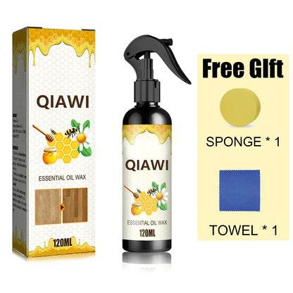 🔥Final 6 Hours 50% OFF QIAWI Wood Restore Spray – Non-Greasy & Anti-Dust
