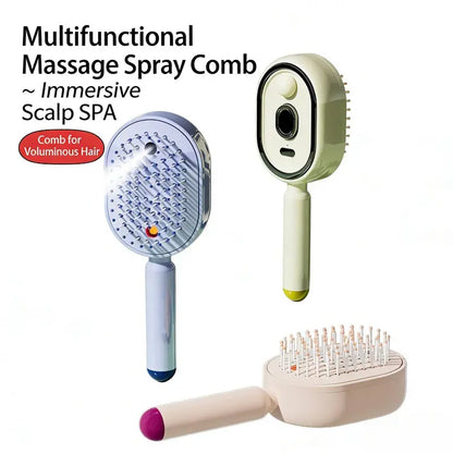 💫SAVE 50% NOW✨Steam Mist Straightening Comb – Easy Salon-Like Hair