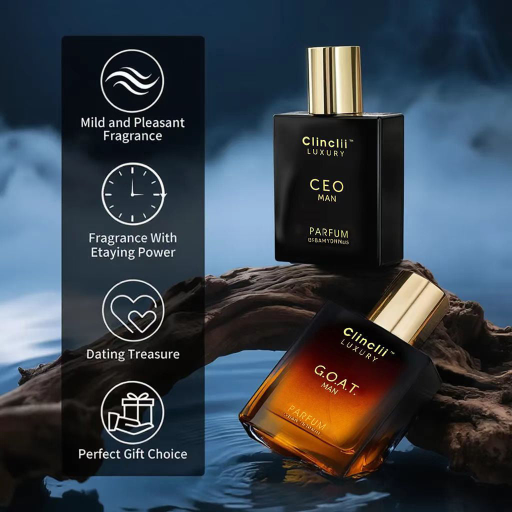 ✨Final 3 Hours: 50%OFF🔥Gentlemen’s Fragrance Set with CEO MAN Perfume & G.O.A.T MAN Aroma
