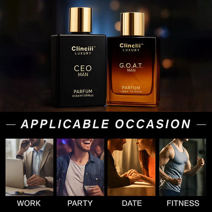 ✨Final 3 Hours: 50%OFF🔥Gentlemen’s Fragrance Set with CEO MAN Perfume & G.O.A.T MAN Aroma