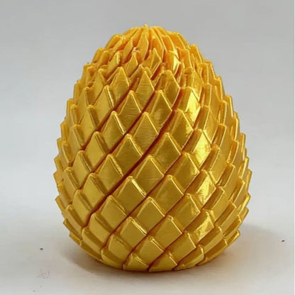 3D Printed Twisty Fidget Dragon egg