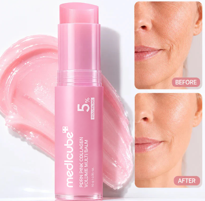 🔥LAST DAY 60% OFF Volulifiline Korean Pink CollagenVolume Multi Balm