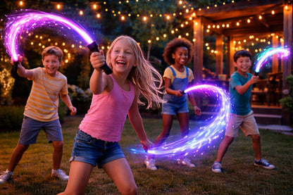 🌈LED Fiber Optic Whip Light💃