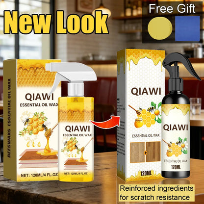 🔥Final 6 Hours 50% OFF QIAWI Wood Restore Spray – Non-Greasy & Anti-Dust