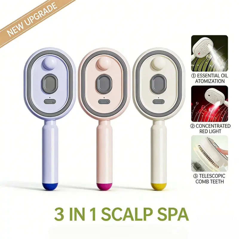 💫SAVE 50% NOW✨Steam Mist Straightening Comb – Easy Salon-Like Hair