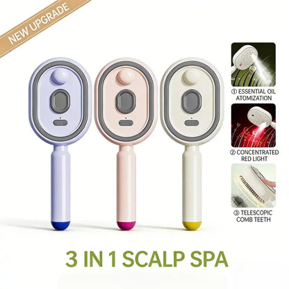 💫SAVE 50% NOW✨Steam Mist Straightening Comb – Easy Salon-Like Hair