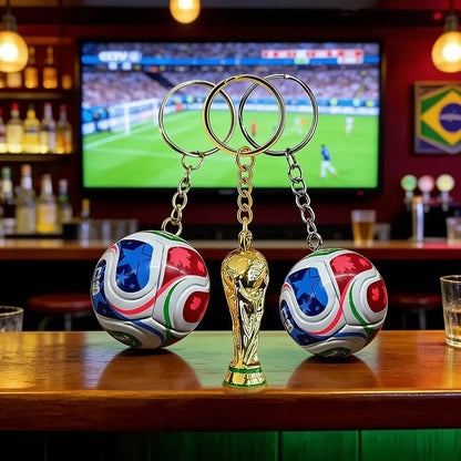 ⚽2026 FIFA World Cup USA-MEX-CAN Keychain: Carry the Spirit of the Game Everywhere ✨