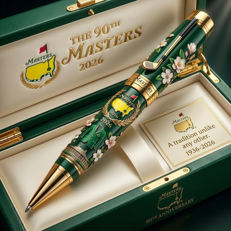 2026 Augusta National Masters 90th Edition Commemorative Collector Pen