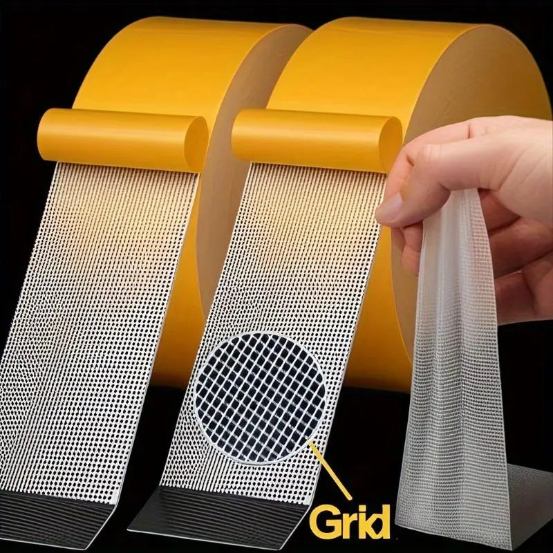 💪 Heavy-Duty Adhesive Tape That Makes Home Organization Easier, Removable No Residue