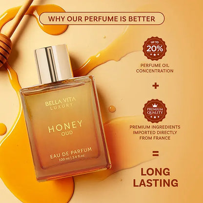 ✨Final 3 Hours: 50%OFF🔥Bella Vita Luxury Honey Oud Eau de Parfum 100ml