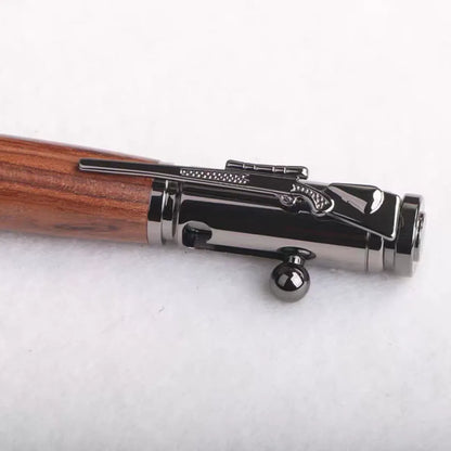 🖊Handcrafted by Jake Wilson 🖊 Bolt-Action Wooden Pen™ | Real Wood & Precision Metalwork