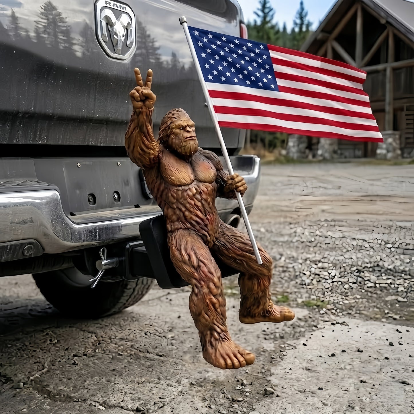 🇺🇸 Patriot Bigfoot Trailer Hitch