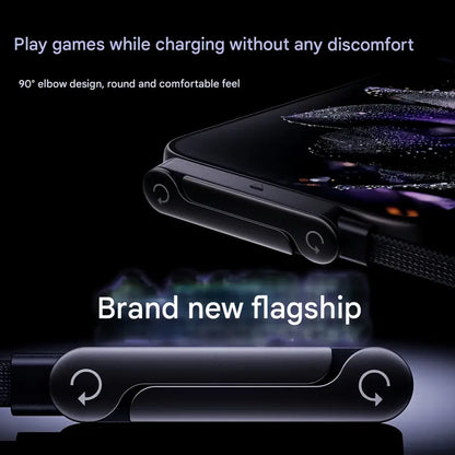 🔥 Buy 1 Get 1 Free | 2-in-1 Invisible Holder Charger Cable|240w super fast charging Fast Charging Cord