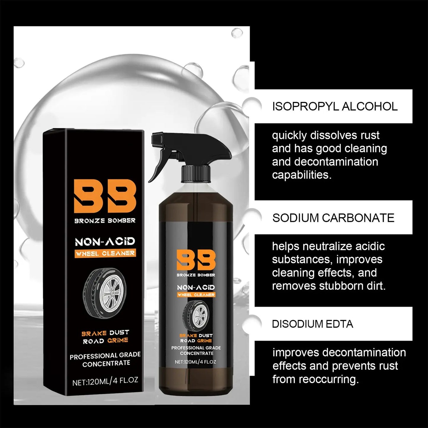 Automotive Rust Remover Spray 120ML
