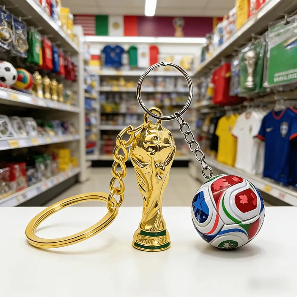 ⚽2026 FIFA World Cup USA-MEX-CAN Keychain: Carry the Spirit of the Game Everywhere ✨