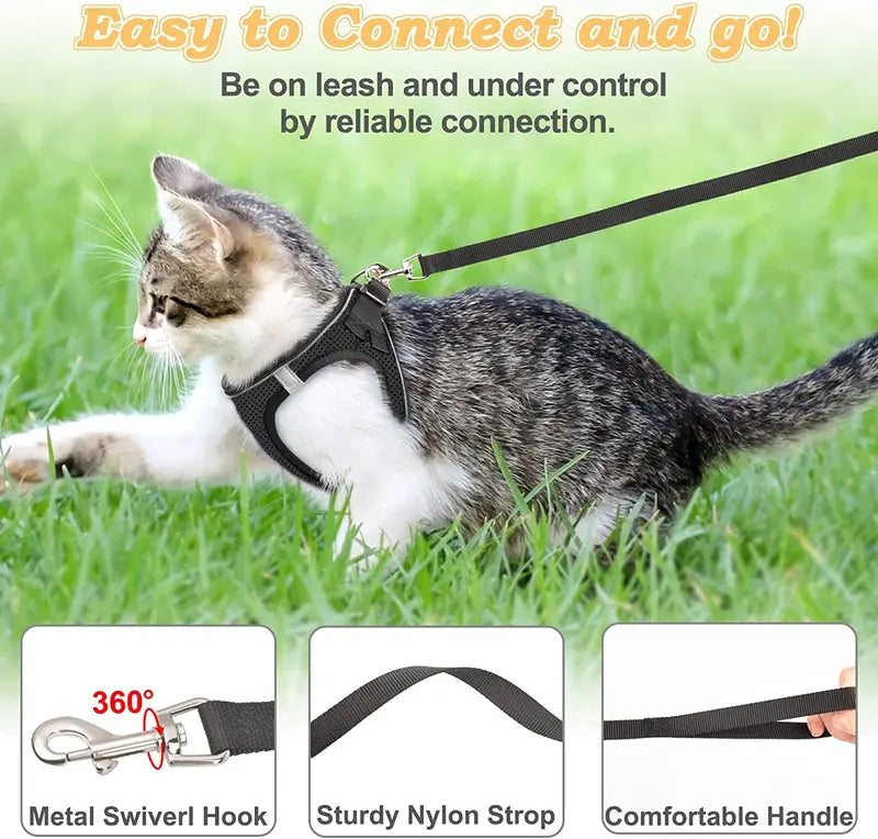 Escape Proof Cat  Leash