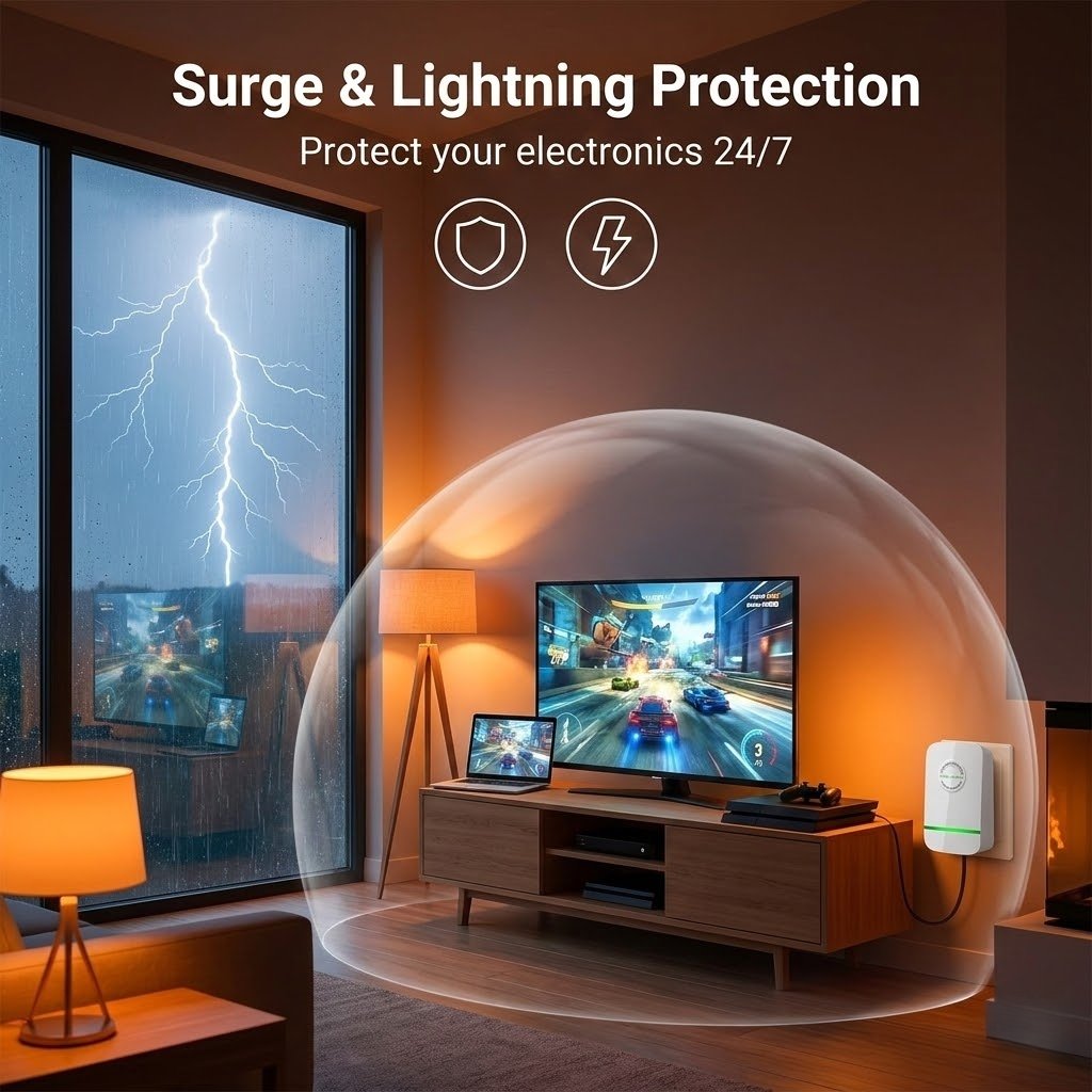 ⚡ Smart Energy Saver & Power Stabilizer