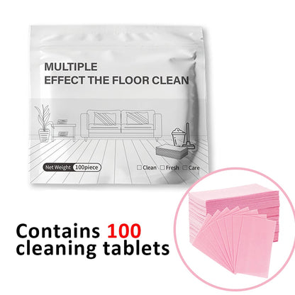 🧼Multi-Purpose Floor Cleaning Sheets – Concentrated Dissolvable Cleaning Tablets for Hardwood & Tile Floors