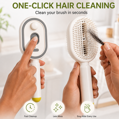 💫SAVE 50% NOW✨Steam Mist Straightening Comb – Easy Salon-Like Hair