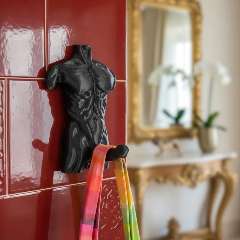 Fun Muscular Man Wall Hook