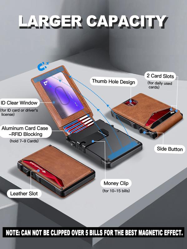 “Last Day! 50% OFF 🔥  Men's Multi-functional Business Wallet”