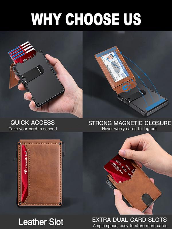 “Last Day! 50% OFF 🔥  Men's Multi-functional Business Wallet”