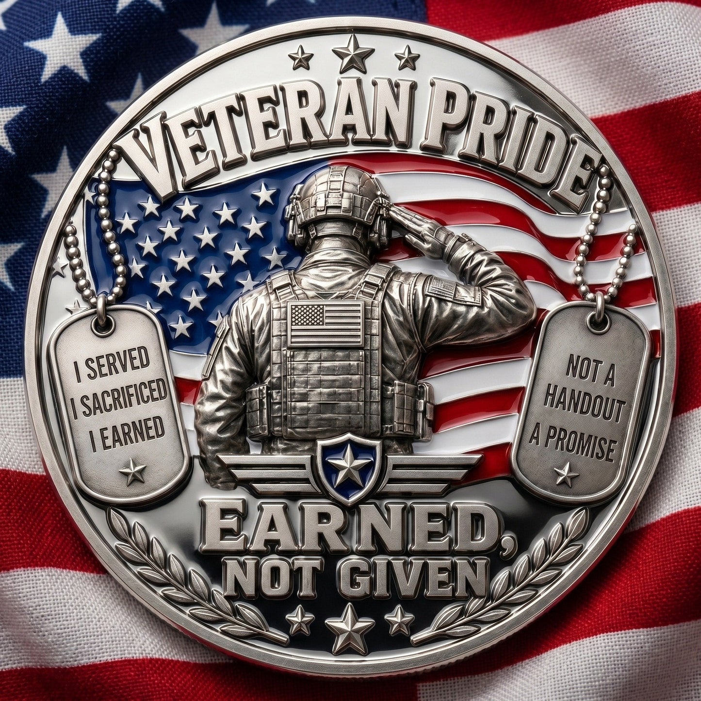 ⚡Last Day 60% OFF - DD-214 Veteran Pride Coin
