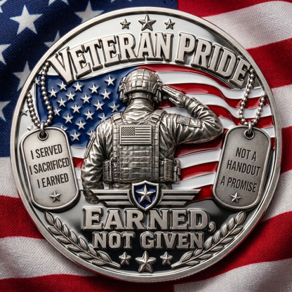 ⚡Last Day 60% OFF - DD-214 Veteran Pride Coin