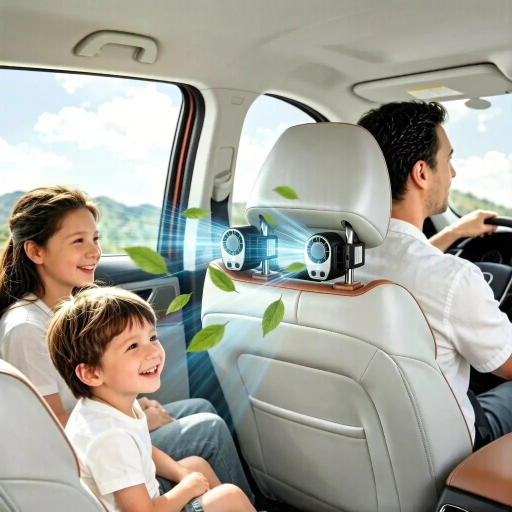 🔥50% OFF Today🎁 Stay Cool This Summer –  2026 Car Clip-On Fan