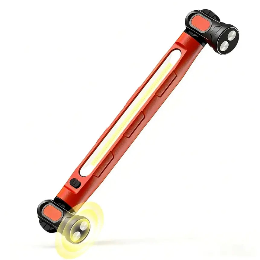 🎁 Father's Day Sale 49% OFF | 3000LM LED Magnetic Work Light Bar • 5200mAh Cordless • Hooks & Magnetic Base 🔧