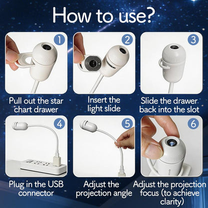 🔥LAST DAY 50% OFF Xulvkr® Night Light Projector