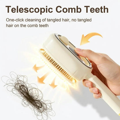✨ Essential Oil Mist Comb, Anti-Tangle Electric Massage Brush