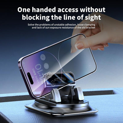 360° Rotating Car Phone Holder with Strong Suction Cup for iPhone & Android