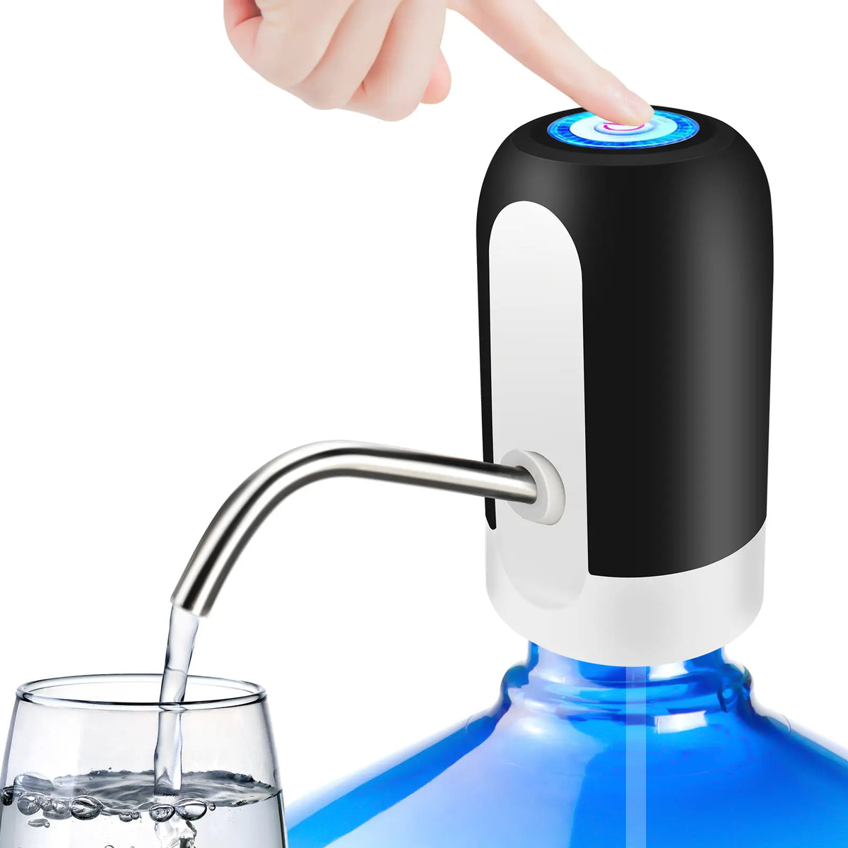 💧 Rechargeable Water Dispenser for 5 Gallon Bottles | Automatic Water Pump with One-Touch Operation