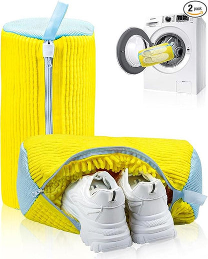 👟 Protective Mesh Shoe Washing Bag For Easy Laundry Care
