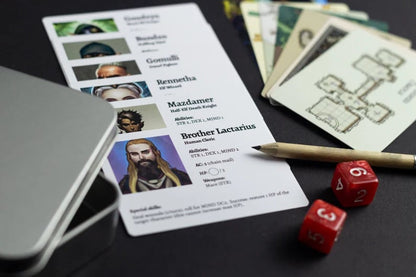 Minimalist Pocket RPG in a Tin Box