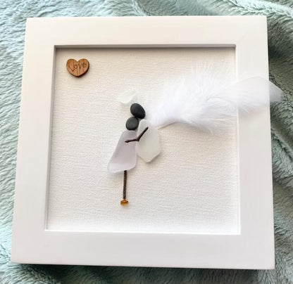 🎁LAST DAY 49% OFF----2025💘Memorial Gift Sorry for your loss Gift Sea Glass Art Sympathy Gift